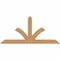 Ekena Millwork Richland Timber Gable Bracket, Western Red Cedar, 84"W x 38"H x 5 1/2"D x 5 1/2"F, 11/12 Pitch GBW084X38X0606RIC00SWR - alternate 1
